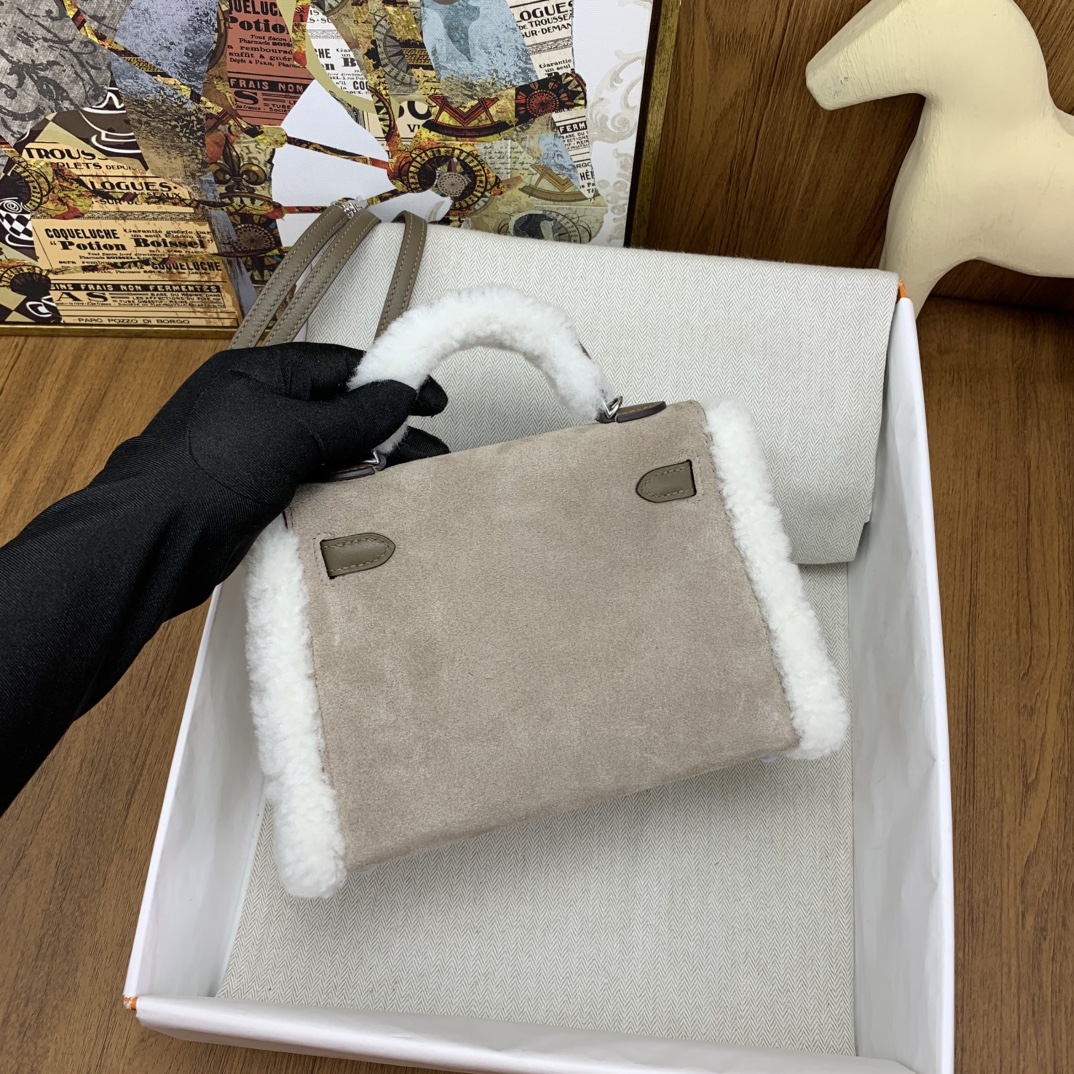 에르메스 미니 켈리 테디 20cm 에토프